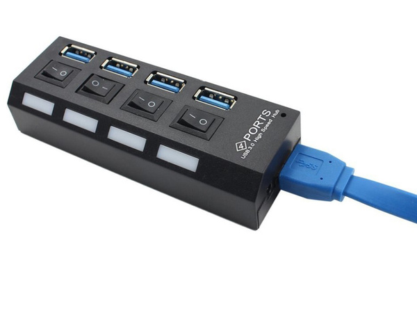 Rozgałęźnik rozdzielacz portów hub usb 4x usb 3.0