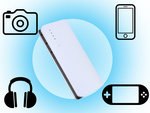 Powerbank 10000mah 3x usb microusb 2.1a power bank latarka led mocny szybki