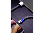 Kabel magnetyczny przwód do ładowania 3w1 micro typ-c usb lightning 1m