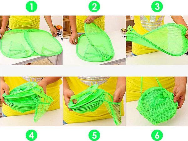 Kosz składany uchwyty na pranie na zabawki duży pojemnik do przechowywania