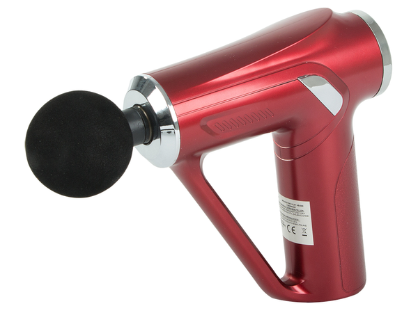 Pistolet do masażu pleców ciała nóg masażer mocny massage gun 4 końcówki