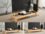 ŁÓŻKO DO ĆWICZEŃ PILATES PILATESU REFORMER URZĄDZENIE DO ĆWICZENIA FITNESS