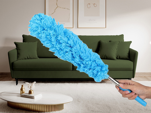 Szczotka miotełka do kurzu brudu teleskopowa długa rozkładana kurzawka