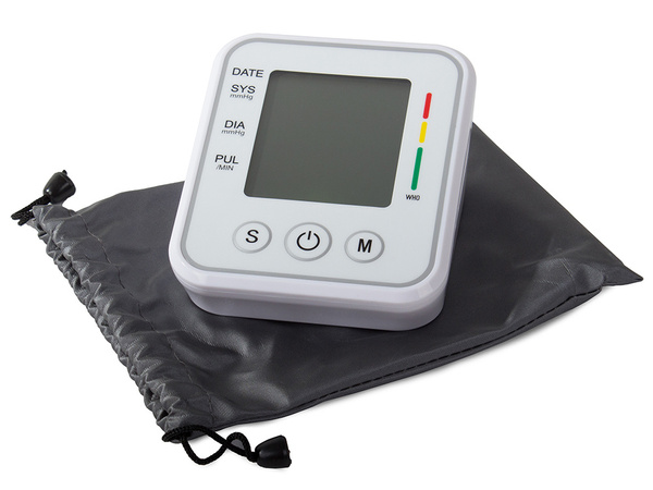 Ciśnieniomierz naramienny elektroniczny etui lcd