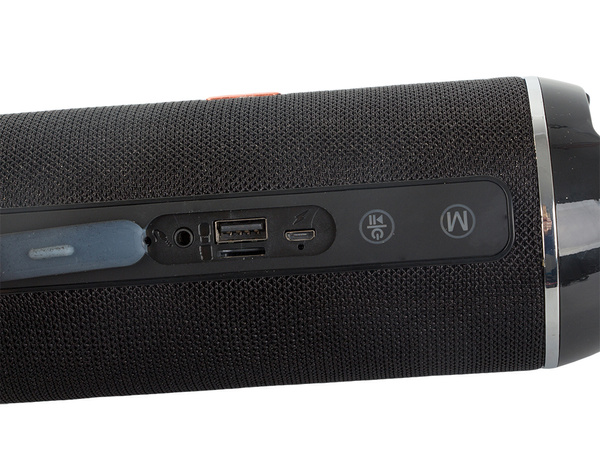 Głośnik bezprzewodowy bluetooth boombox przenośny usb radio fm aux