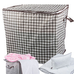 POJEMNIK DO SZAFY ORGANIZER TKANINOWY NA POŚCIEL UBRANIA SKŁADANY 100L