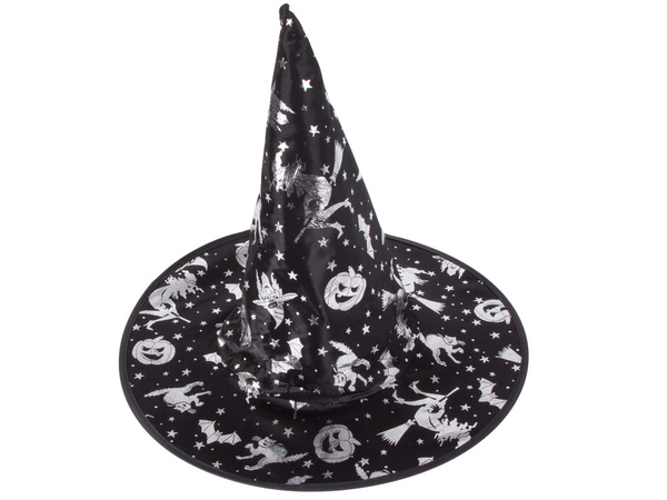 Kapelusz czarownicy halloween wieźmy czarodziej