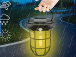 Lampa solarna z czujnikiem zmierzchu ruchu 3 tryby 3 led 1800lm wodoodporna
