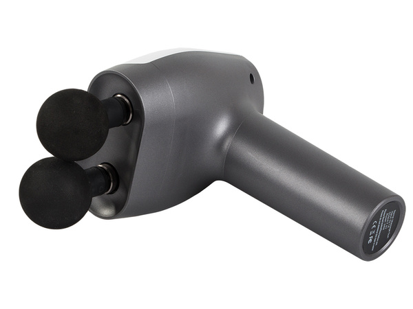 Pistolet do masażu bezprzewodowy lcd mocny zestaw 8 końcówek do pleców