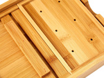 Półka na wanne regulowana duża bamboo spa nakładka