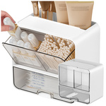 Szafka organizer pojemnik z szufladką przechowywanie kosmetyków do łazienki