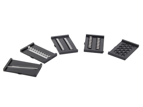 Krajalnica szatkownica do warzyw z miską cedzak