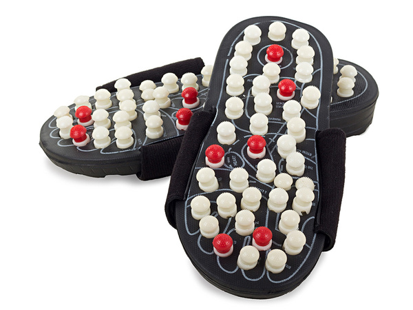 Klapki zdrowotne do akupresury i masażu stóp 38/39
