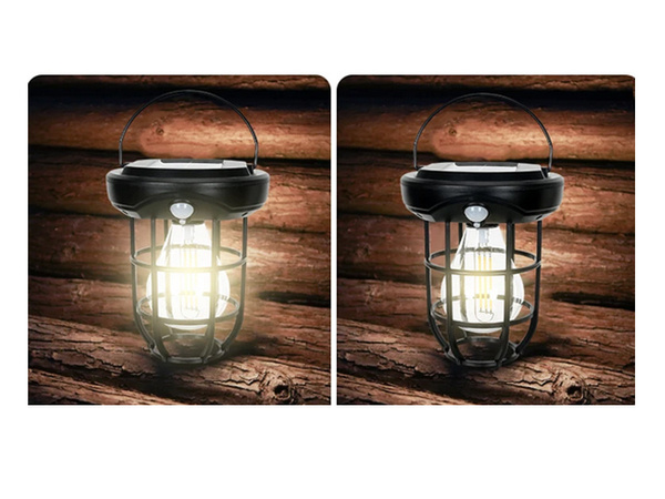 Lampa solarna z czujnikiem zmierzchu ruchu 3 tryby 3 led 1800lm wodoodporna