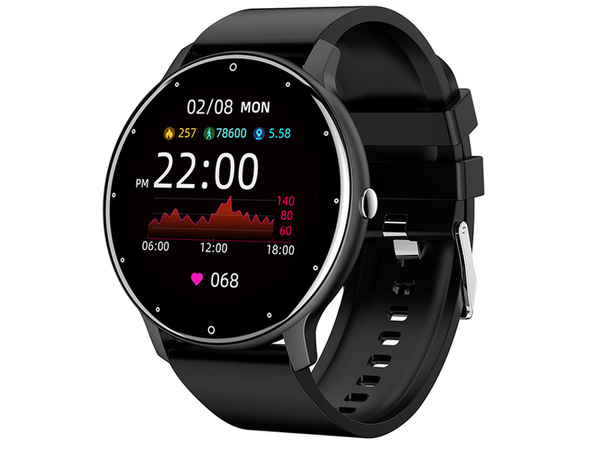 Smartwatch zegarek damski męski gumowy pasek sport bluetooth rozmowy