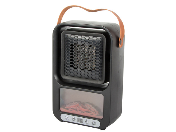 Faerlka termowentylator grzejnik elektryczny termostat 500w kominek mocny