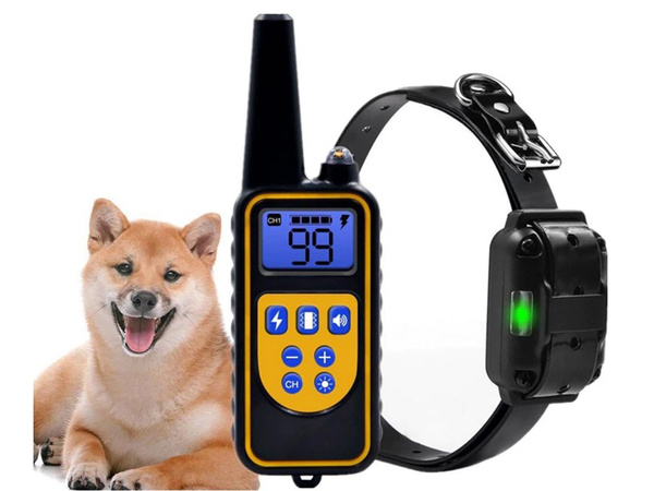 Elektryczna obroża dla psa treningowa 800m pilot