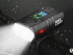 Lampka na rower rowerowa led t6 przód tył usb aku