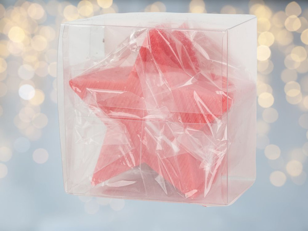 Świeca zapachowa gwiazdka świąteczna świeczka aromatyczna bożonarodzeniowa