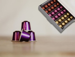 Wiszący organizer na kapsułki do kawy nespresso 30 kapsułek wysuwany blat