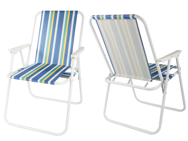 Krzesło składane turystyczne plażowe ogrodowe lekkie na biwak namiot