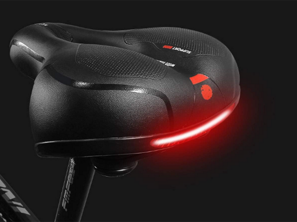 Siodełko rowerowe sportowe siodło miękkie wygodne