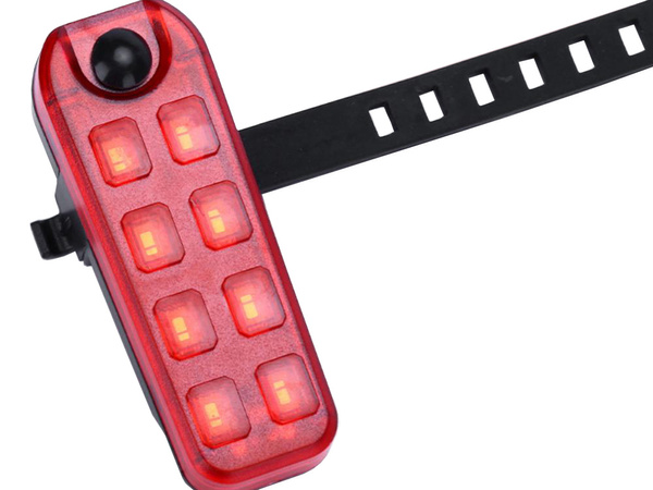 Lampka rowerowa tylna oświetlenie led usb roweru