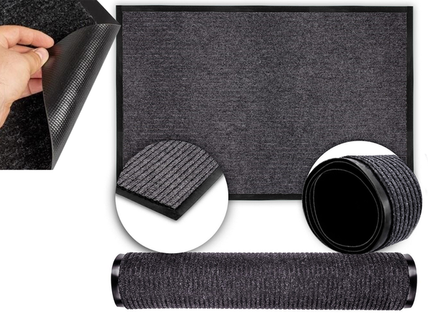 WYCIERACZKA PODGUMOWANA MATA DO BUTÓW POD DRZWI WEJŚCIOWA DO DOMU 40 X 60