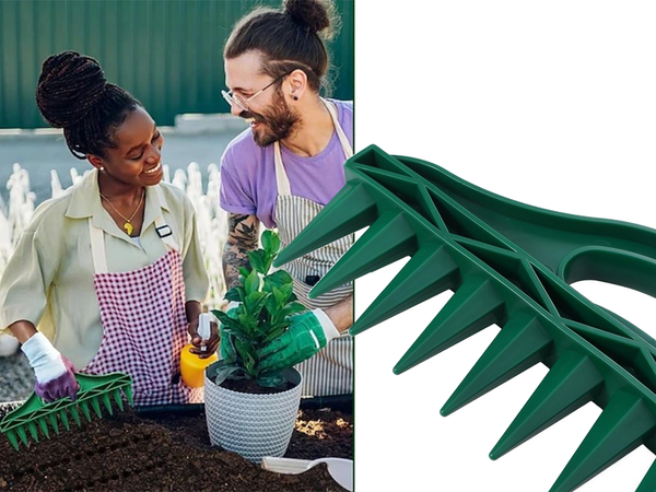 Ręczna sadzarka na 12 otworów dziurkacz siewnik ogrodowy do sadzenia roślin