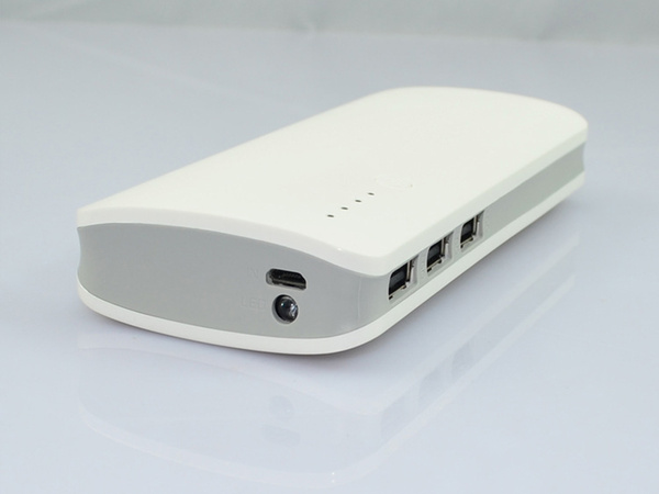 Powerbank 10000mah 3x usb microusb 2.1a power bank latarka led mocny szybki
