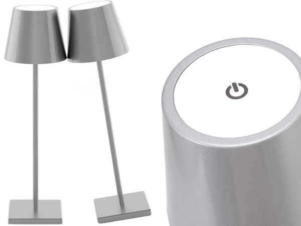 Lampka nocna stołowa dotykowa lampa 3 stopniowa wysoka bezprzewodowa usb