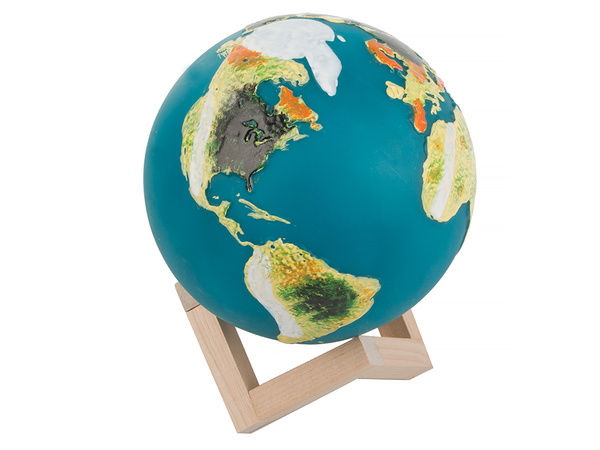 Lampka nocna globus 3d rgb globe light z pilotem 20 trybów dotyk dla dzieci