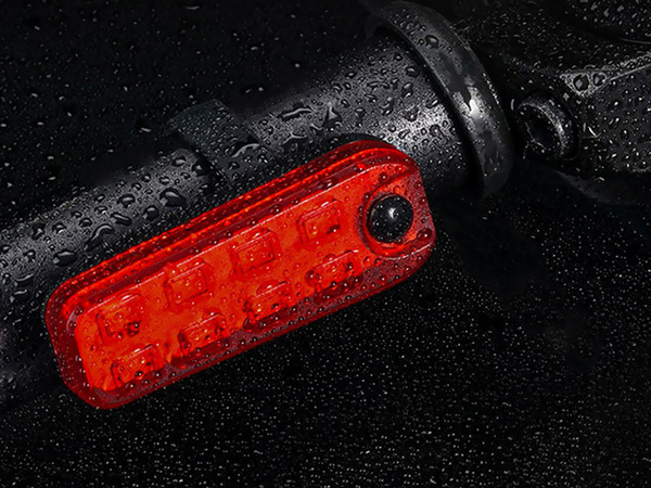 Lampka rowerowa tylna oświetlenie led usb roweru