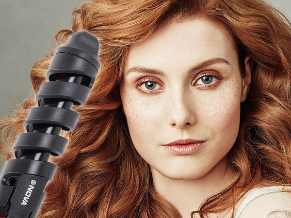 Lokówka spiralna do włosów loki ceramiczna głowica