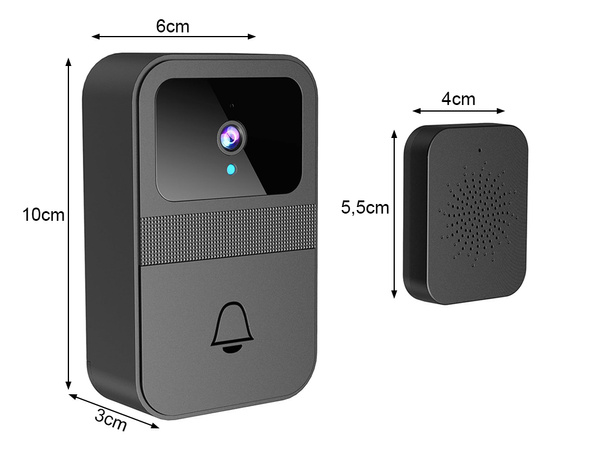 Wideodomofon video bezprzewodowy wideo wifi do furtki bramy aplikacja