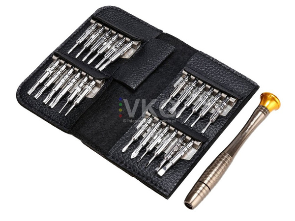 Wkrętaki Magnetyczne Precyzyjne 25 W 1 Etui