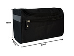 Kosmetyczka podróżna ogranizer z haczykiem męska damska wodoodporna czarna