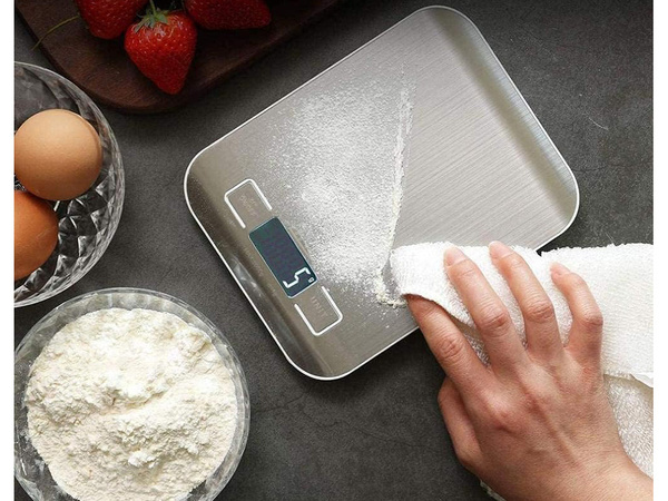 Precyzyjna waga kuchenna inteligentna elektroniczna 5kg/1g wyświetlacz lcd