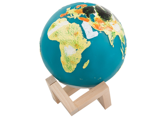 Lampka nocna globus 3d rgb globe light z pilotem 20 trybów dotyk dla dzieci