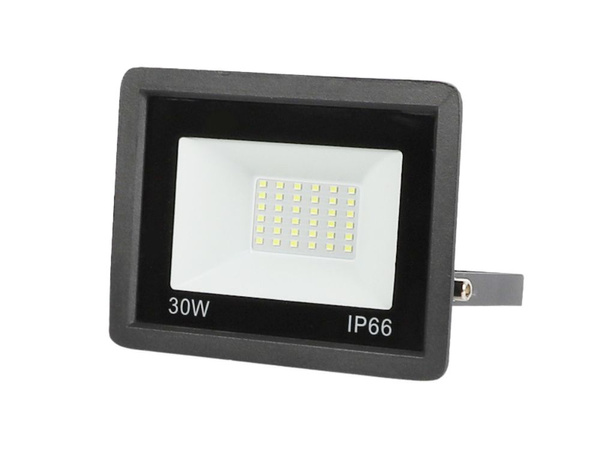 Naświetlacz halogen reflektor led 30w 6000k zewnętrzny wodoodporny ip66