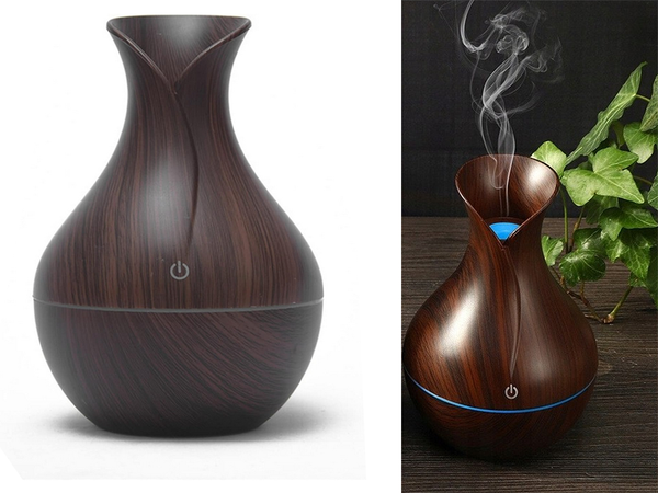 Nawilżacz powietrza dyfuzor zapachowy aromaterapia podświetlenie rgb usb