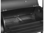Grill ogrodowy duży węglowy beczka bbq wędzarnia z pokrywą ruszt półka koła