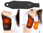 Opaska grzejąca na ból nadgarstka rozgrzewająca na usb orteza 3 poziomy