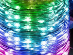 Lampki druciki 100 led na baterie 10m multikolor