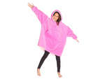 Ciepła bluza koc oversize xxl 2w1 gruba futrzak