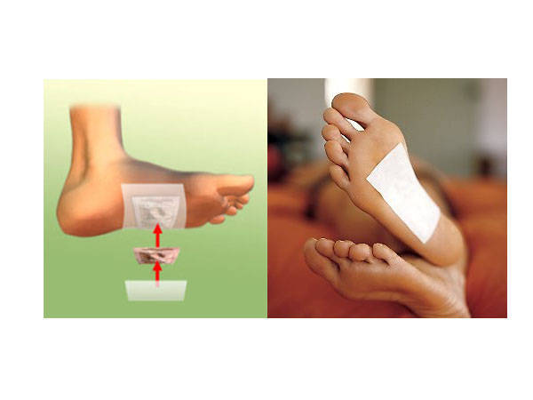 Plastry oczyszczające na stopy detox kinoki 10 szt