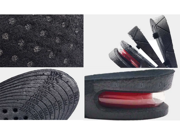 Wkładki do butów podwyższające wzrost regulacja rozm 35 - 42 podpiętki