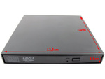 Napęd cd-r/dvd-rom/rw zewnętrzny usb nagrywarka