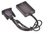 Kabel adapter konwerter vga-hdmi full hd d-sub z jack 3.5 i usb