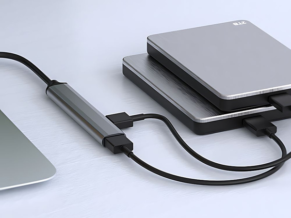 Hub rozdzielacz usb 3.0 5gb/s adapter stacja rozgałęźnik 4x porty usb 3.0